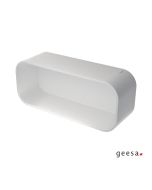 Μπουκαλοθήκη 25x11,1 εκ. Frame Geesa White Matt 8901-300