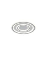 ΠΛΑΦΟΝΙΕΡΑ ΜΕΤΑΛΛΟ-ΠΛΑΣΤΙΚΟ LED 60W 3840Lm 3CCT(3000-4000-6500K) Φ510X60mm ΛΕΥΚΟ ARTE ILLUMINA MOTIVO Eurolamp 144-51034