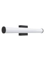 ΑΠΛΙΚΑ ΜΠΑΝΙΟΥ ΜΕΤΑΛΛΟ-ΠΛΑΣΤΙΚΟ ΟΒΑΛ LED 15W 1500Lm 3CCT(3000-4000-6000K) 600X102mm IP44 ΜΑΥΡO ARTE ILLUMINA PALΜ Eurolamp 144-80542
