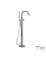 ΜΠΑΤ.ΛΟΥΤΡΟΥ ΕΠΙΔΑΠΕΔΙΑ ΥΨΟΣ 99,50 εκ. ICOS 316 BRUSHED INOX 90012-111