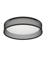 Πλαφονιέρα Οροφής Μαύρη Ø38,5cm LED 3000Κ 2400lm Eglo Luppineria 900795