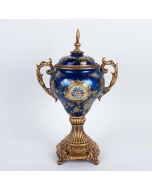 ΦΟΝΤΑΝΙΕΡΑ ΠΟΛΥΡΕΖΙΝ ΜΠΛΕ 28x19x50cm Eurolamp 752-21023