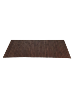 Πατάκι Μπάνιου από Bamboo 50x80cm Dark Brown MRShome DF-0044003