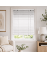 Μεταλλικό Στόρι αλουμινίου 25mm 100x140cm Λευκό MRShome DRV-WH100140