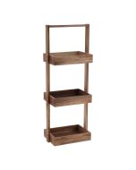 Έπιπλο MDF με 3 Ράφια 26x17x70cm Καφέ MRShome DS-1224000