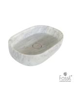 ΝΙΠΤΗΡΑΣ ΜΑΡΜΑΡΙΝΟΣ DUNE 55x38 H.14 FOSSIL CARRARA NUOVO DSB55-300