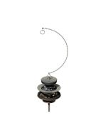 Horus Compléments Classic Collection - Sink Waste 1"1/2 with Plug & Chain - Matt Nickel 00.124-NM