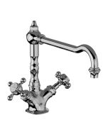 Horus Julia Victoria Julia Victoria Classic Collection - Mono Kitchen Mixer/ No Waste - Polished Nickel 01.103-NB