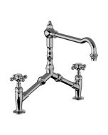 Horus Julia Victoria Julia Victoria Classic Collection - 2-hole Kitchen Mixer / Adjustable Centers / No Waste - Chrome 01.121-CH