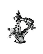 Horus Julia Victoria Julia Victoria Classic Collection - Monobloc Bidet Mixer with Automatic Pop-up Waste - Polished Nickel 01.311-NB
