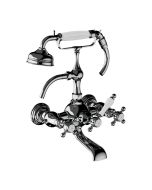 Horus Julia Victoria Julia Victoria Classic Collection - Complete Wall Bath / Shower Mixer - Polished Nickel 01.434-NB