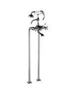Horus Julia Victoria Julia Victoria Classic Collection - Complete Mixer + Pipes for Free Standing Bath - Polished Nickel 01.498-NB