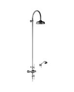 Horus Julia Victoria Julia Victoria Classic Collection - Complete Thermostatic Wall Shower Mixer - Matt Nickel 01.744-NM