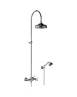 Horus Éloise Classic Collection - Complete Wall Shower Mixer - Matt Nickel 02.544-NM