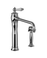Horus Éloise Classic Collection - Single Lever Kitchen Mixer, Swivel Spout / No Waste - Chrome 02.723-CH
