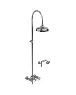 Horus Anthea Classic Collection - Complete Wall Shower Mixer - Polished Nickel 06.544-NB