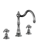 Horus Montmartre Classic Collection - 3 Hole Kitchen Mixer / No Waste - Chrome 07.104-CH