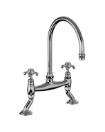 Horus Montmartre Classic Collection - 2-hole Kitchen Mixer / No Waste - Matt Nickel 07.141-NM