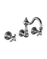 Horus Montmartre Classic Collection - Concealed 3 Hole Basin Set with Waste, No Plug - Chrome 07.262-CH