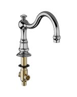 Horus Montmartre Classic Collection - Deck Bath Spout with Diverter - Polished Nickel 07.472-NB
