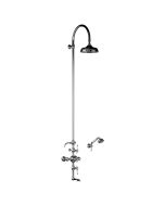 Horus Montmartre Classic Collection - Complete Thermostatic Wall Bath-shower Mixer - Chrome 07.754-CH