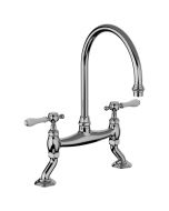 Horus Julia Victoria Julia Victoria Classic Collection - 2-hole Kitchen Mixer / No Waste - Polished Nickel 19.141-NB