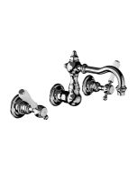 Horus Julia Victoria Julia Victoria Classic Collection - Concealed 3 Hole Basin Set with Waste, No Plug - Chrome 19.262-CH