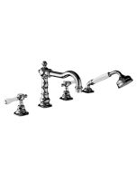 Horus Julia Victoria Julia Victoria Classic Collection - 4 Hole Deck Bath - Polished Nickel 19.466-NB