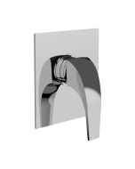 Horus Nouvelle Vague “part of Contemporary Collection - Concealed Wall Mounted Mixer - Black Chrome 40.700-NC