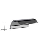 Horus Nouvelle Vague “part of Contemporary Collection - Deck Mounted Bath Mixer 3 Hole - Satin Brass 40.760-LS