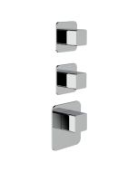 Horus Echo Equinox316 Collection - Trim for Thermostatic Mixer - Matt Black 43.522-NO