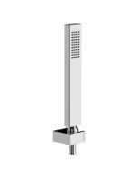 Horus Echo Equinox316 Collection - Wall Hook with Brass Handshower and Flexible Hose - Chrome 43.589-CH
