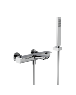 Horus Echo Equinox316 Collection - Complete Set / Exposed Thermostatic Wall Bath-shower Mixer - Satin Brass 43.714.E2-LS