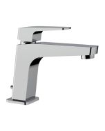 Horus Echo Equinox316 Collection - Single Lever Basin Mixer with Automatic Pop up Waste - Satin Brass 43.778.E2-LS