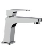 Horus Echo Equinox316 Collection - Single Lever Basin Mixer with up and down Drain - Metal Gun 43.789.E2-CF