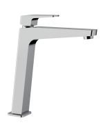 Horus Echo Equinox316 Collection - Single Lever Basin Mixer Extended Version with up and down Drain - Satin Brass 43.799.E2-LS