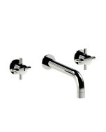 Horus Minoé Contemporary Collection - Concealed 3 Hole Basin Set - Satin Brass 47.263-LS