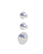 Horus Minoé Contemporary Collection - Trim for Thermostatic Mixer - Chrome 47.522-CH