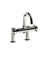 Horus Minoé Contemporary Collection - Complete Deck Thermostatic Bath-shower Mixer - Metal Gun 47.785-CF