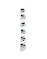 Horus Naja Contemporary Collection - Trim for Thermostatic Mixer. - Chrome 48.525-CH