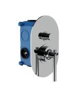Horus Minoé Contemporary Collection - Concealed Wall Mounted Manual Mixing Shower Valve with Diverter - Chrome 49.701-CH