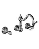 Horus Montmartre Classic Collection - Concealed 3 Hole Basin Set with Waste, No Plug - Matt Nickel 50.262-NM
