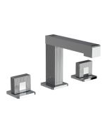 Horus Myriad Contemporary Collection - 3 Hole Lever Basin Mixer with up and down Drain - Private: Chrome / Myriad 55.260-CH