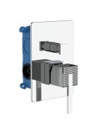 Horus Myriad Contemporary Collection - Concealed Wall Mounted Manual Mixing Shower Valve - Private: Chrome / Myriad 55.701-CH