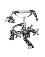Horus Ascott Classic Collection - Deck Bath / Shower Mixer Complete - Chrome 62.485-CH