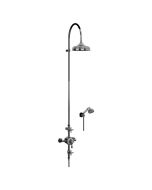 Horus Ascott Classic Collection - Complete Thermostatic Wall Shower with Ceramic Dial - Chrome 65.745-CH
