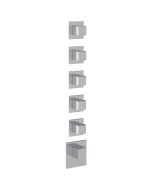 Horus Philae Equinox316 Collection - Trim for Thermostatic Mixer - Matt Black 80.525-NO