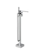 Horus Philae Equinox316 Collection - Complete Mixer + Pipe for Free Standing Bath - Satin Brass 80.798.E2-LS