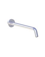 Horus Nouvelle Vague “part of Contemporary Collection - Wall Arm L. 300 Mm + Round Design Flange - Satin Brass 92.547-LS