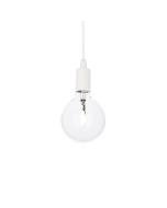Κρεμαστό Φωτιστικό EDISON SP1 Λευκό Ideal Lux 113302
